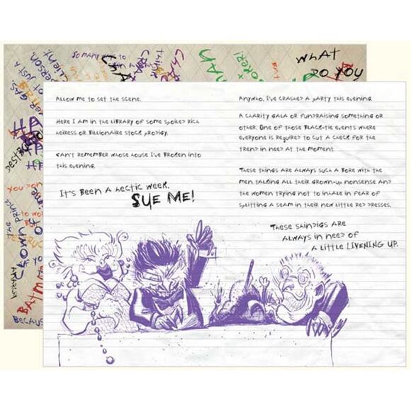 The Joker Hardcover Ruled Journal (Insights Journals) New Diary Matthew K Manni - Picture 3 of 8